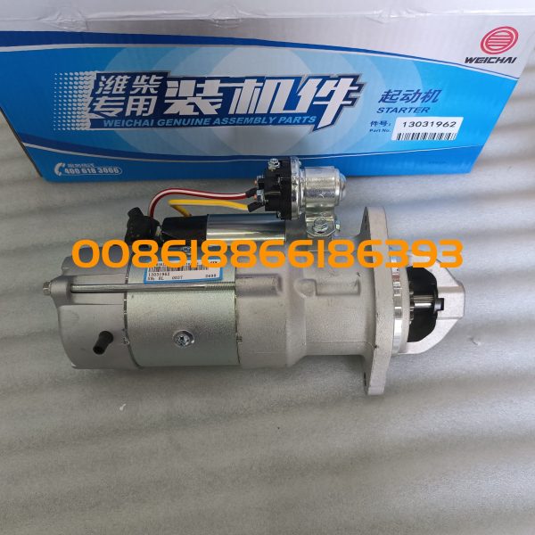 WEICHAI WP6 Starter 13031962 24V 6KW for SDLG LG936L Wheel loader