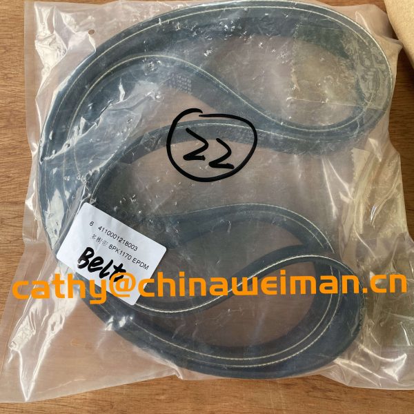 Genuine LGMG MT86 MT86H Dump Truck Parts 4110001218003 BELT 8PK1170