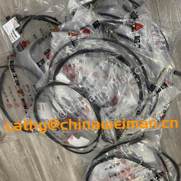 Original LGMG MT85 MT86 MT86H Dump Truck Parts 4110001883 throttle cable assembly