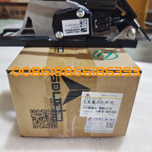 SDLG LG958F LG968F Spare Parts 4130001081 Accelerator Pedal WL400244