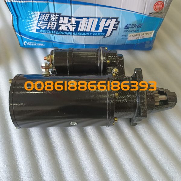 WEICHAI WD615 Engine 612600091037 612600020208 Starter for Wheel Loader