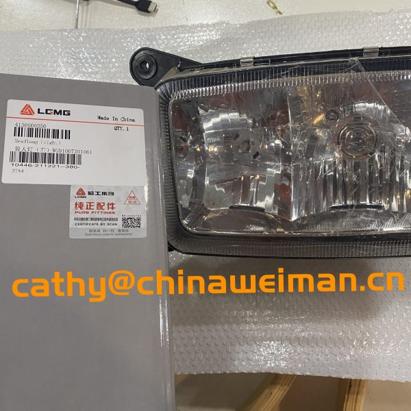 Genuine LGMG MT86 MT86H Dump Truck Parts 4130000250 Head lamp Right