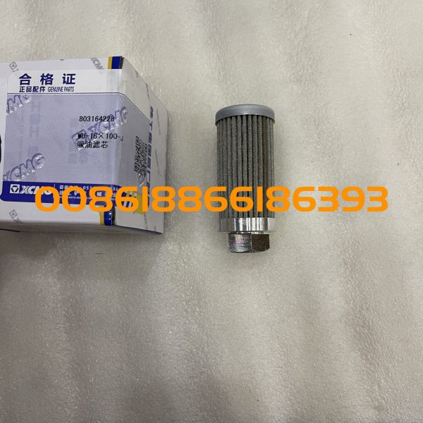 803164228 Hydraulic Strainer 803164228 for ZL50GN Wheel Loader Parts
